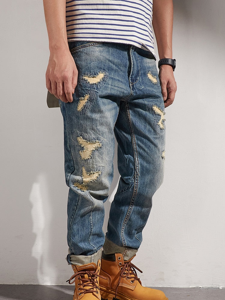 Jean Rétro Vintage Déchiré