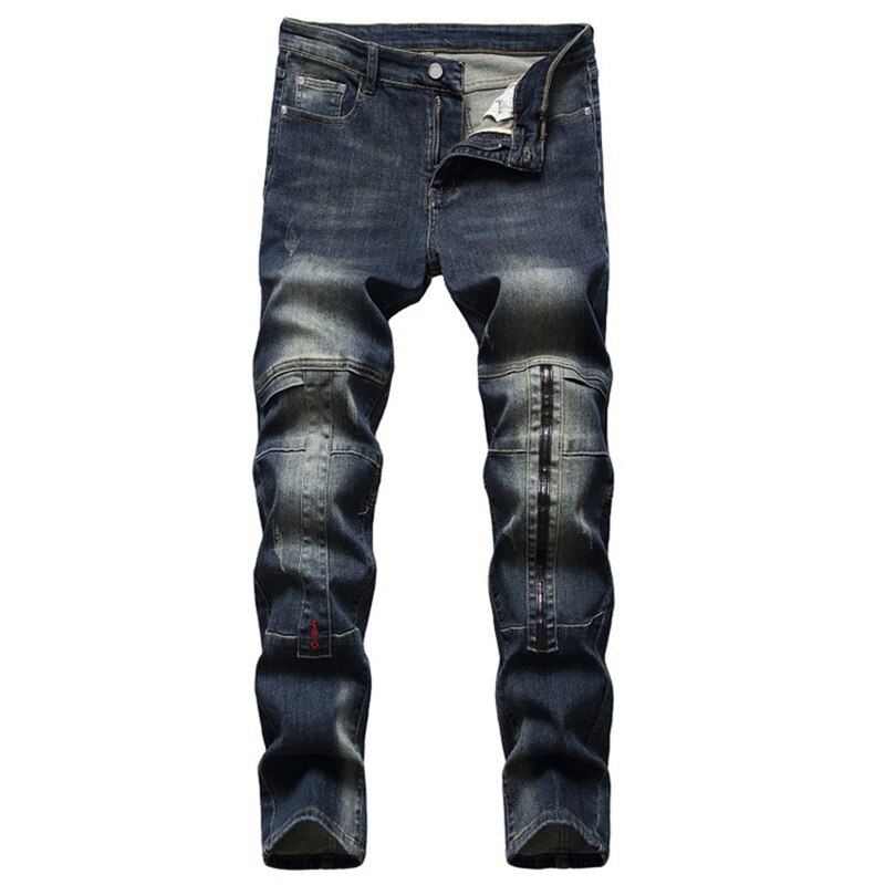 Jeans Homme Moto Vintage