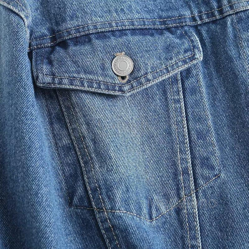 Look Veste Jean Vintage