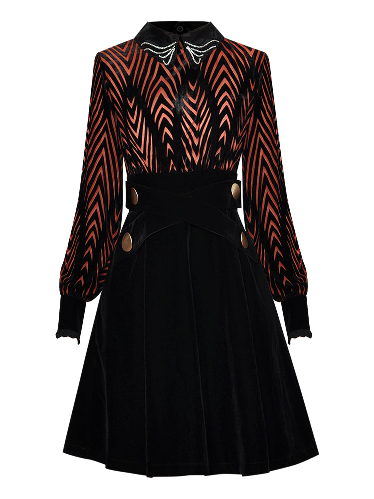 Robe Rockabilly Ambiance Noir