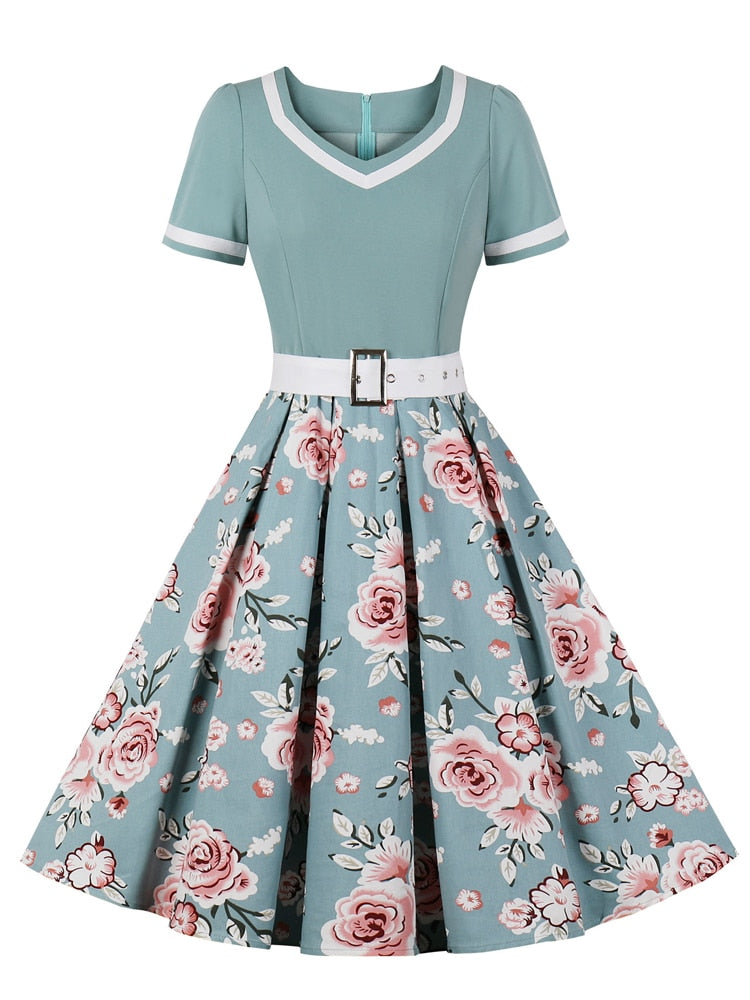 Robe Rockabilly Grande Taille Love
