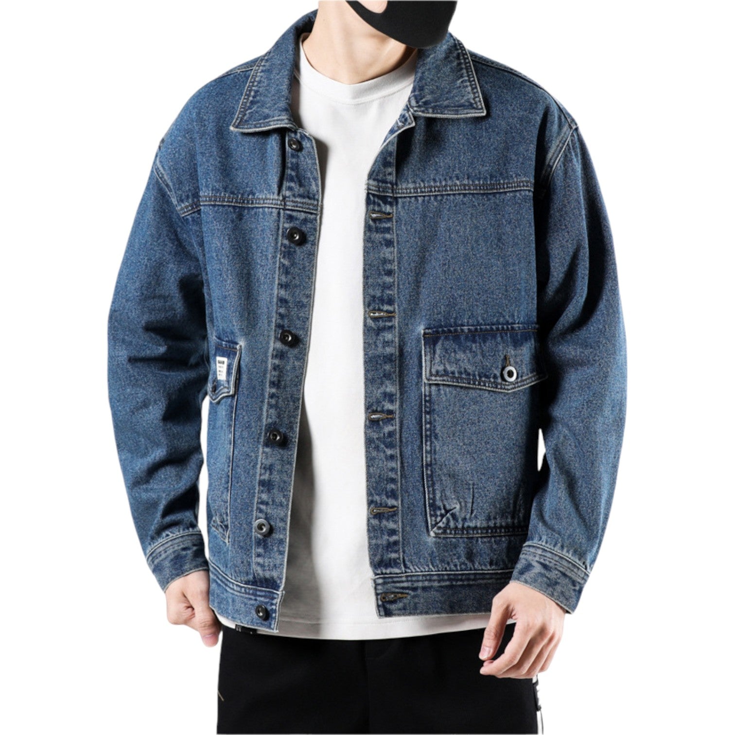Veste En Jean Oversize Vintage