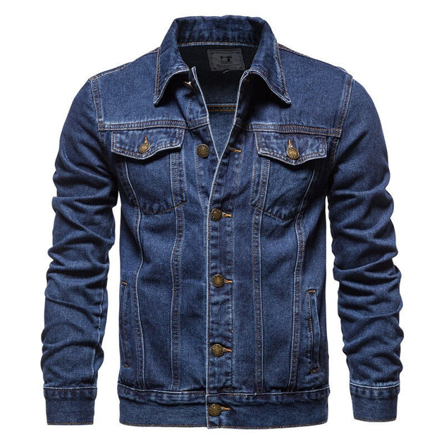 Veste En Jean Pour Homme Style Western Cowboy - Coupe Ajustée - Look Décontracté Streetwear - 5