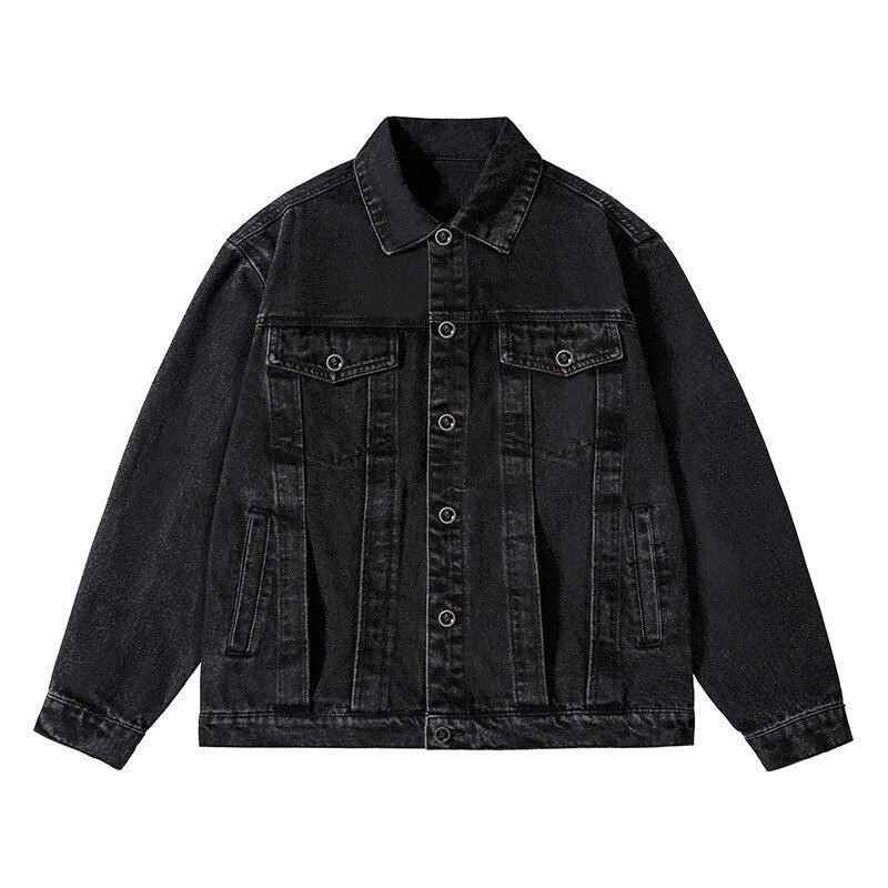 Veste En Jean Vintage Look Rétro