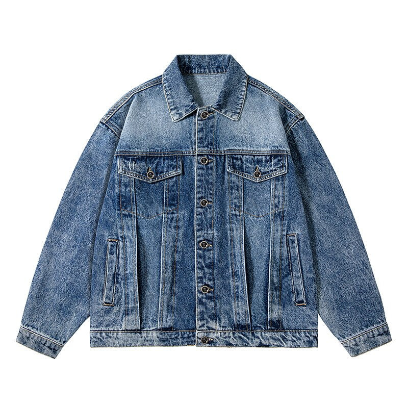 Veste En Jean Vintage Look Rétro