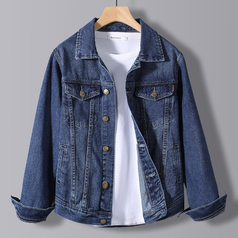 Veste Vintage En Jean Rétro
