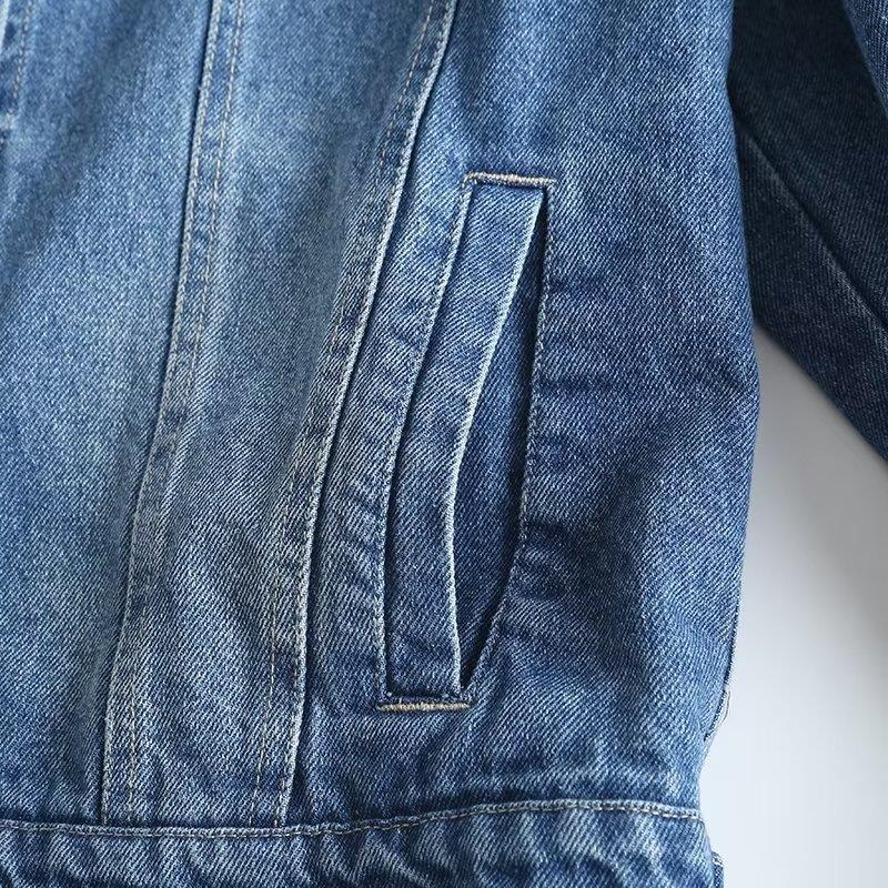 Veste Vintage Jeans Rétro Femme
