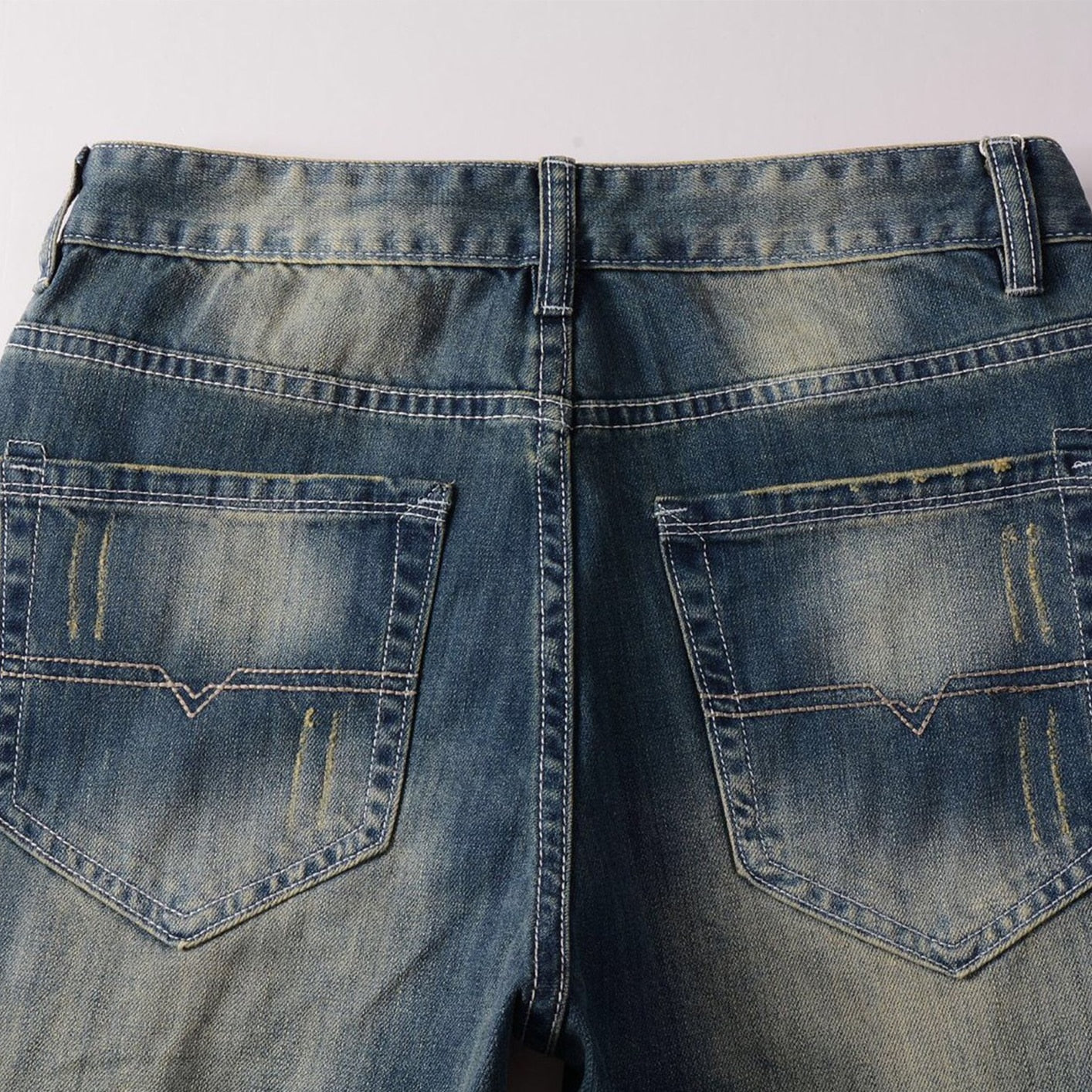 Vintage Look Jean Homme