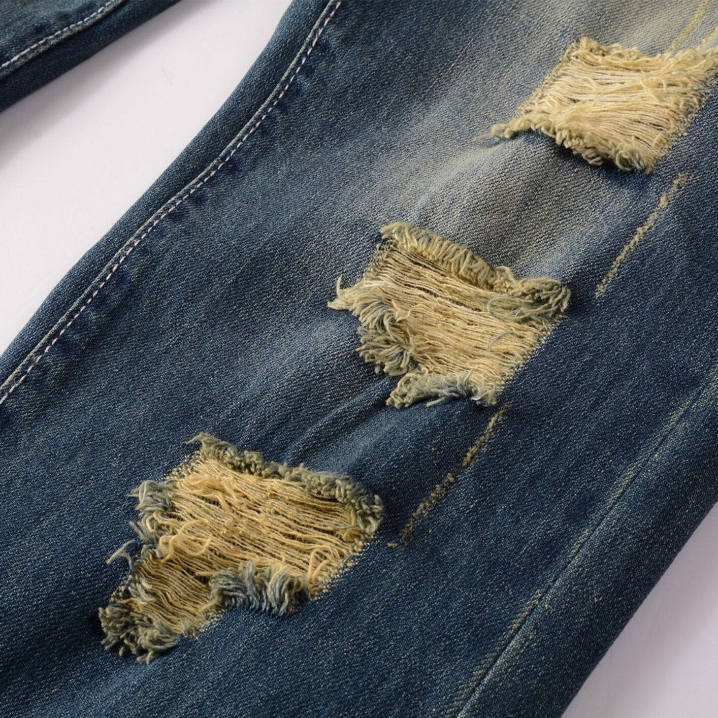 Vintage Look Jean Homme