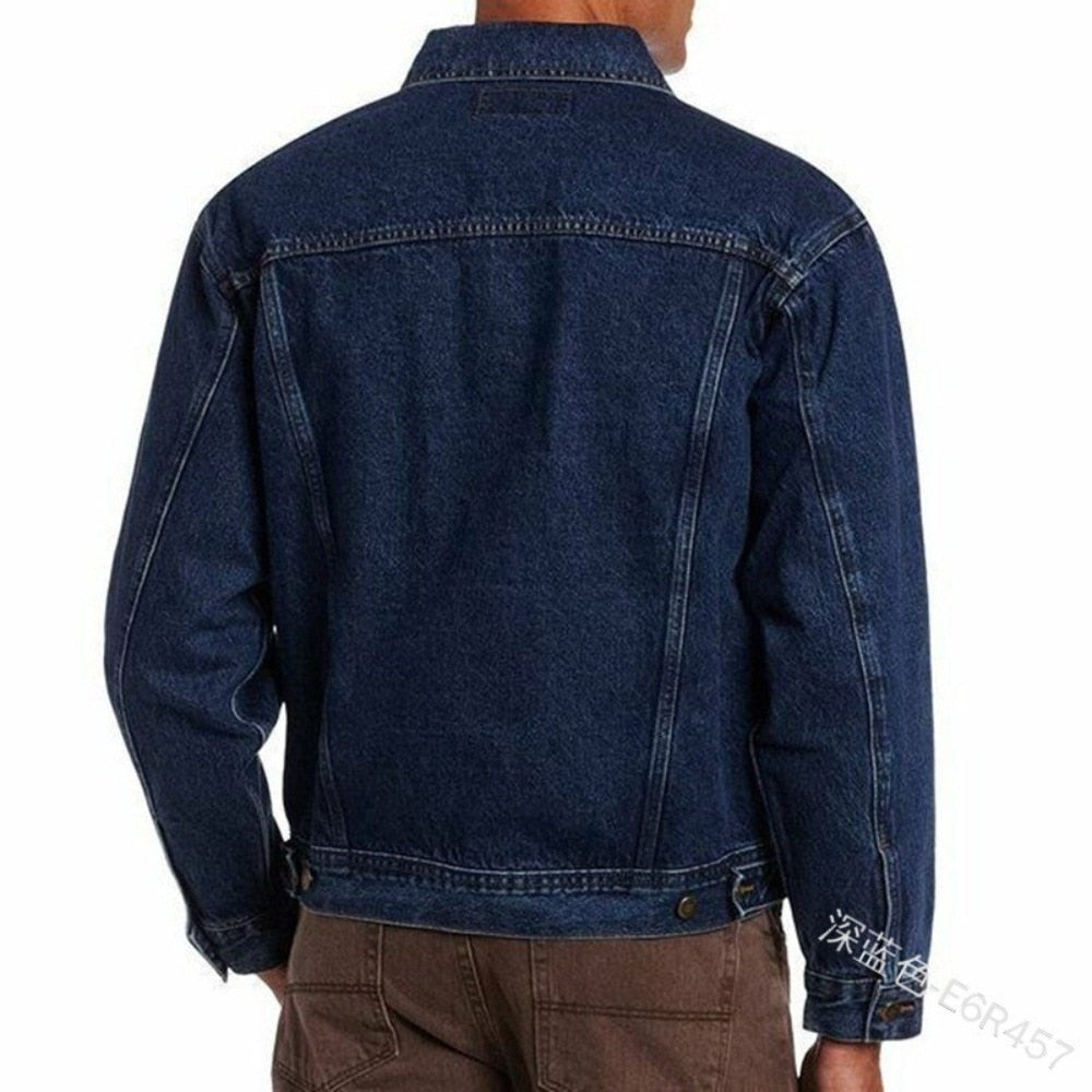 Vintage Veste Jean Pour Homme