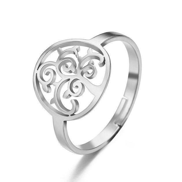 Bague fantaisie vintage taille 53 - Élégance rétro à votre doigt