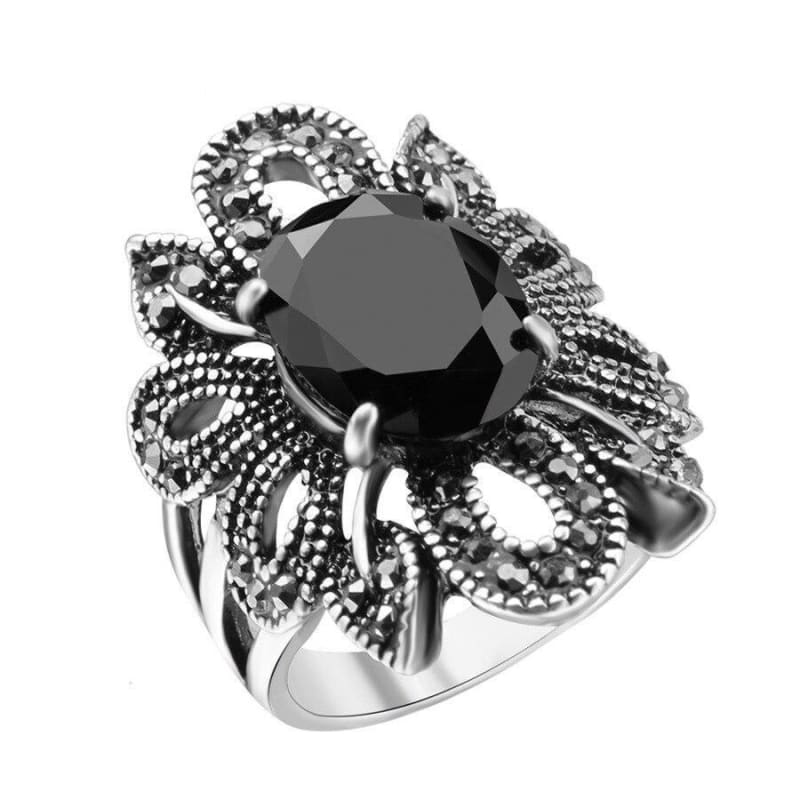 Bague Vintage Noir