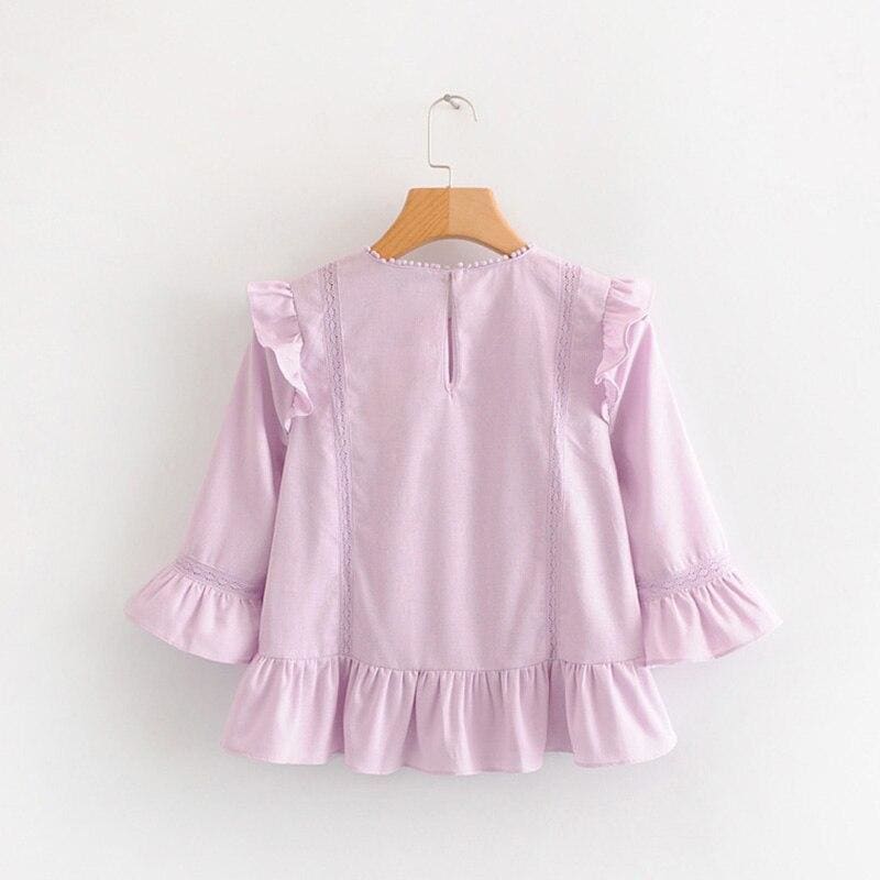 Blouse Vintage Rose Poudré