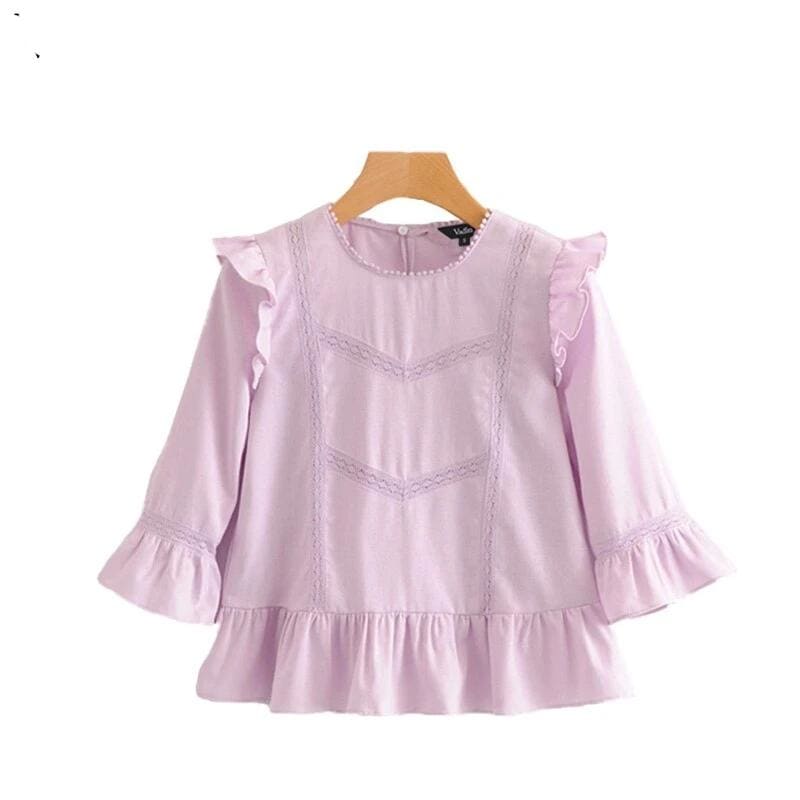 Blouse Vintage Rose Poudré