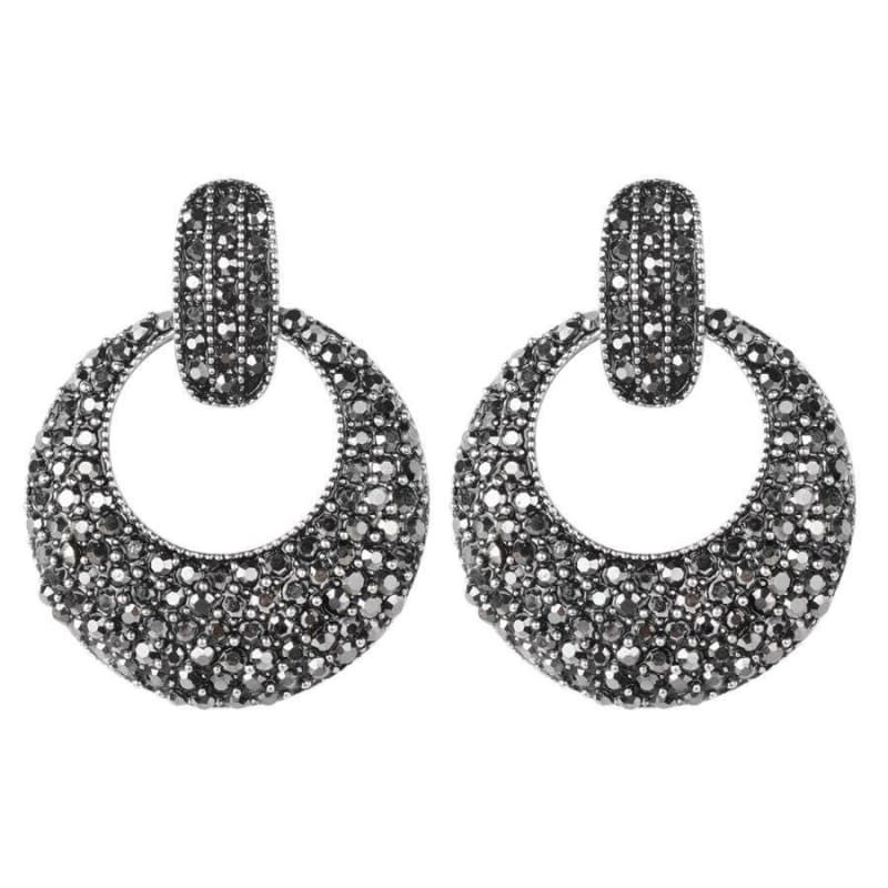 Boucle D’Oreilles Anneaux Vintage