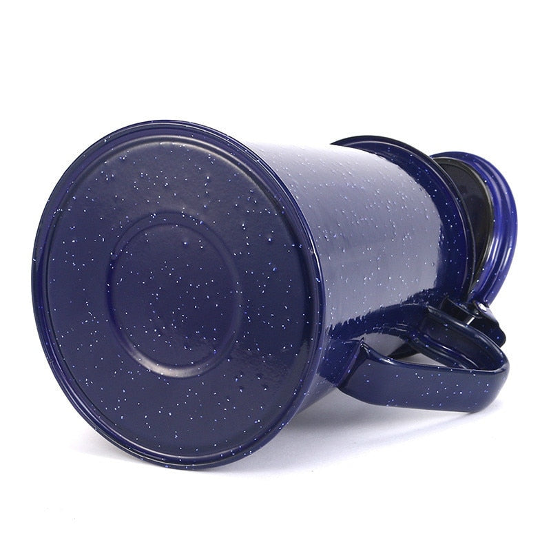 Bouilloire bleu vintage
