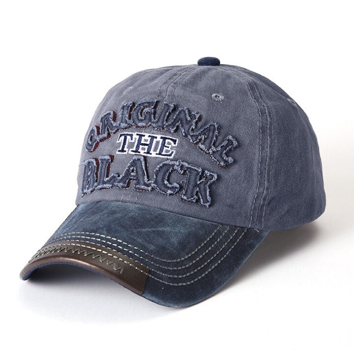 Casquette Grise Vintage