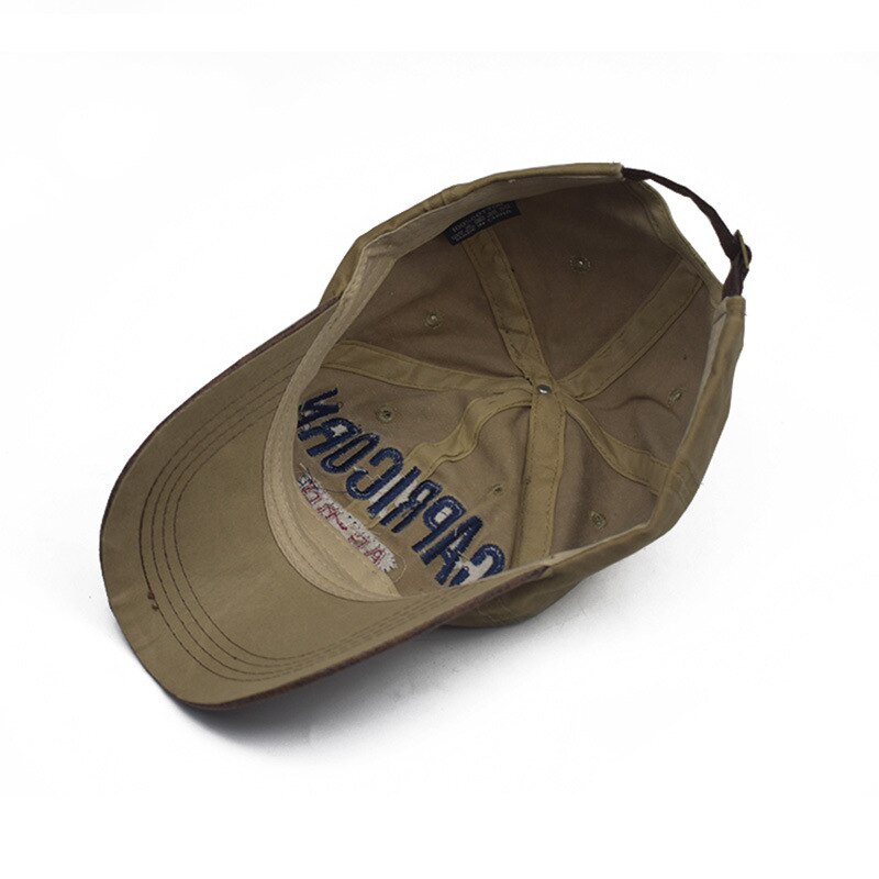 Casquette Marron Vintage