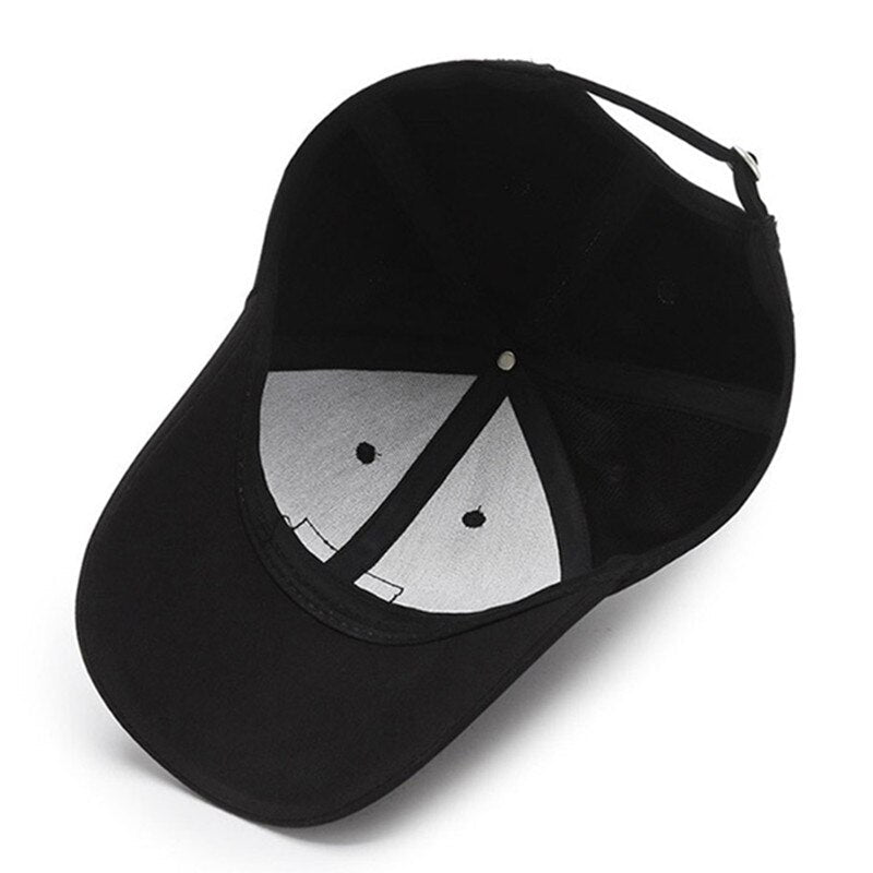 Casquette Noir Vintage