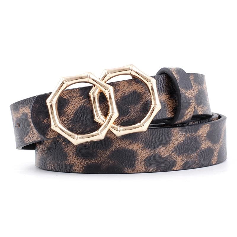Ceinture Vintage Léopard