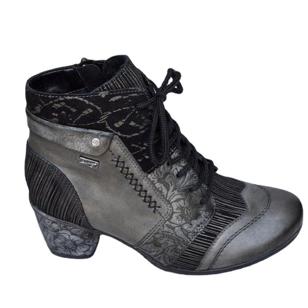 Chaussures Femme Vintage Gprio - Taille UK 7 - Noir Cuir - Occasion Bon état