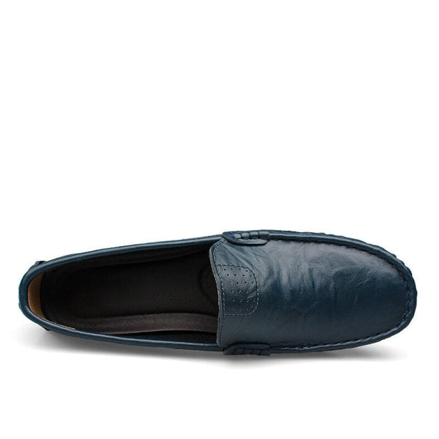 Mocassins Homme FootJoy Classics - Taille 10 E - Cuir Marron Et Lézard - Vintage USA