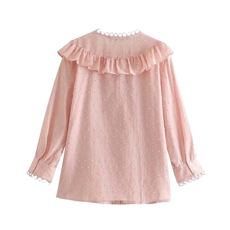 Chemisier Vintage Rose Poudré