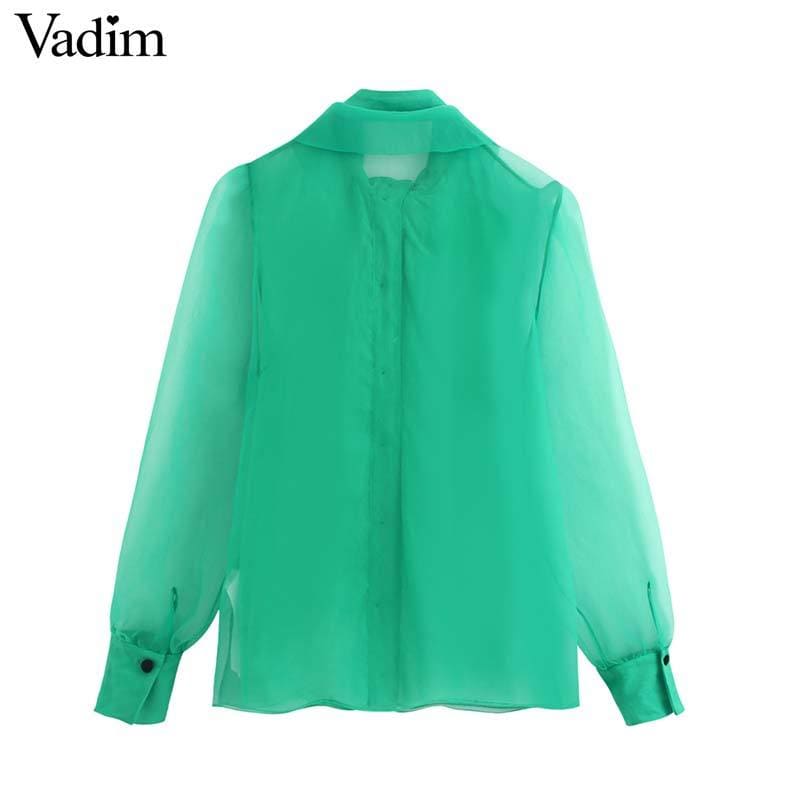 Chemisier Vintage Style Vert