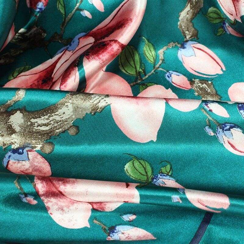 Foulard Vert Vintage