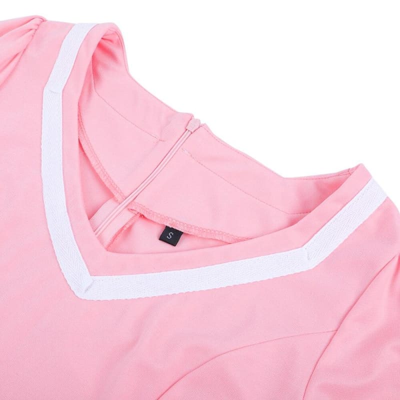 Grande Taille Robe Vintage Rose