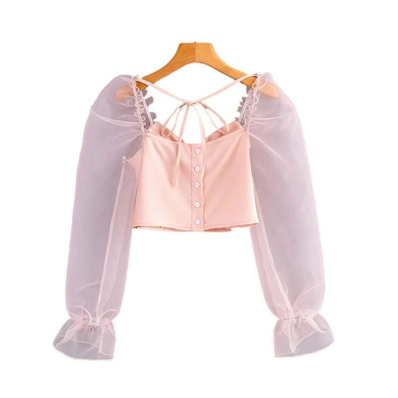 Haut Vintage Rose Poudré