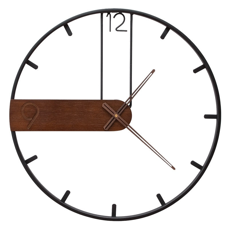 Horloge de gare vintage murale
