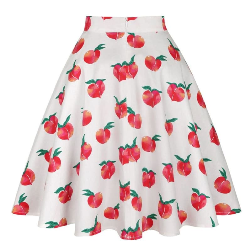 Jupe Blanc Style Vintage