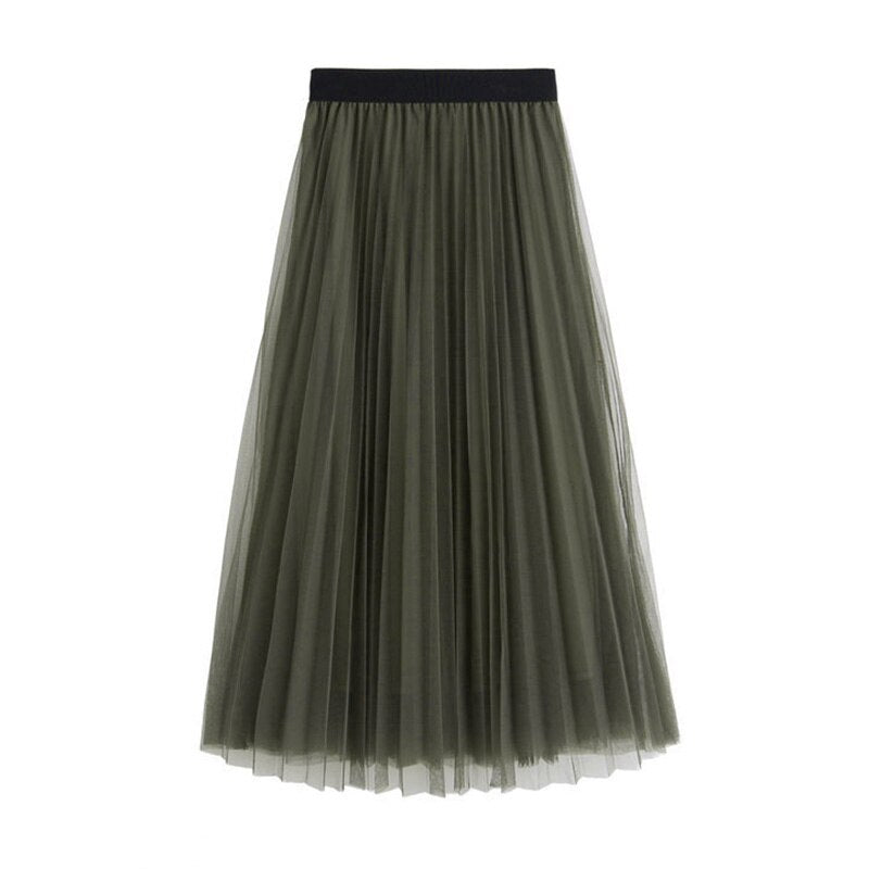 Jupe Longue Boheme Tulle