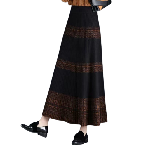 Jupe Longue Et Droite Boheme Chic