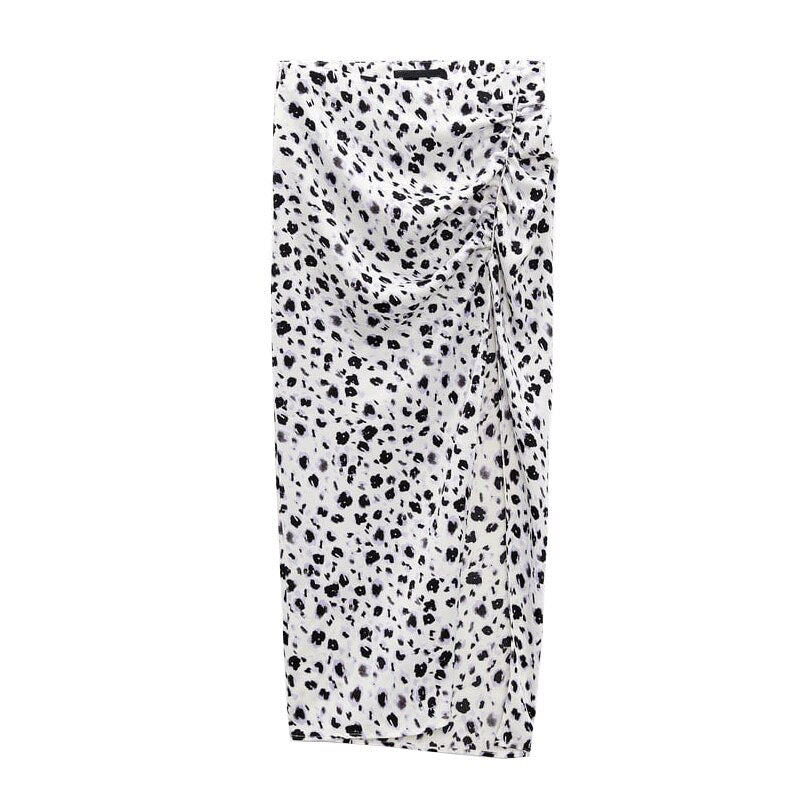 Jupe Longue Fendue Blanche Boheme