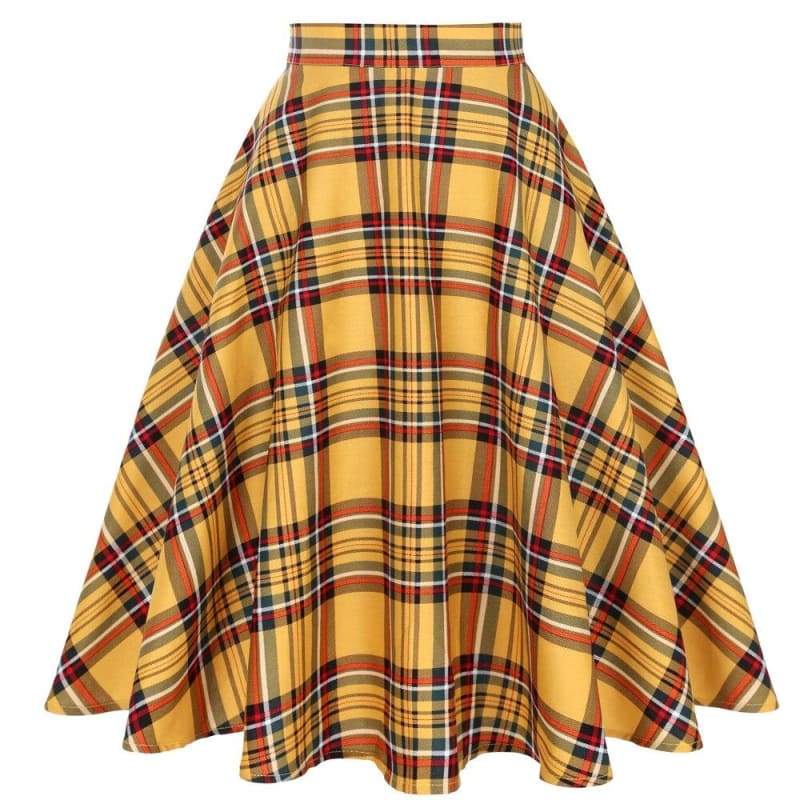 Jupe Moutarde Vintage