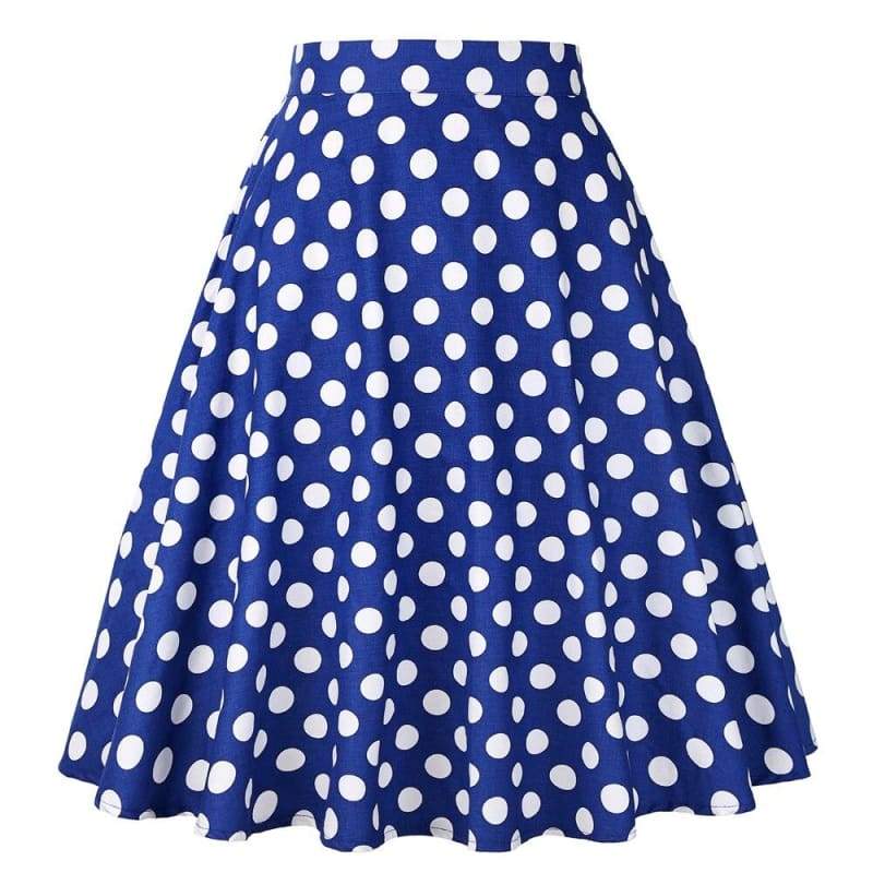 Jupe Vintage À Pois