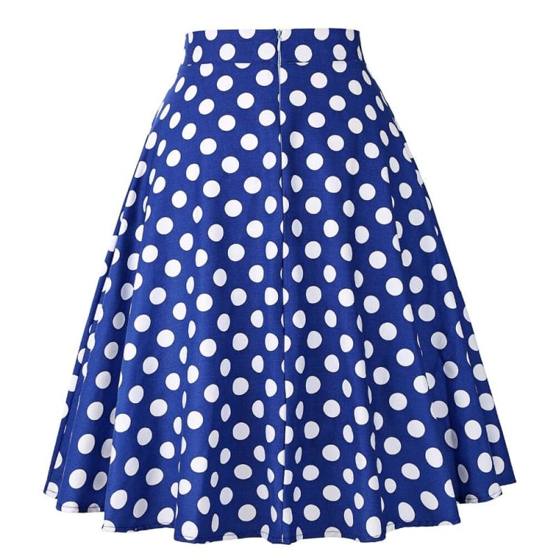 Jupe Vintage À Pois
