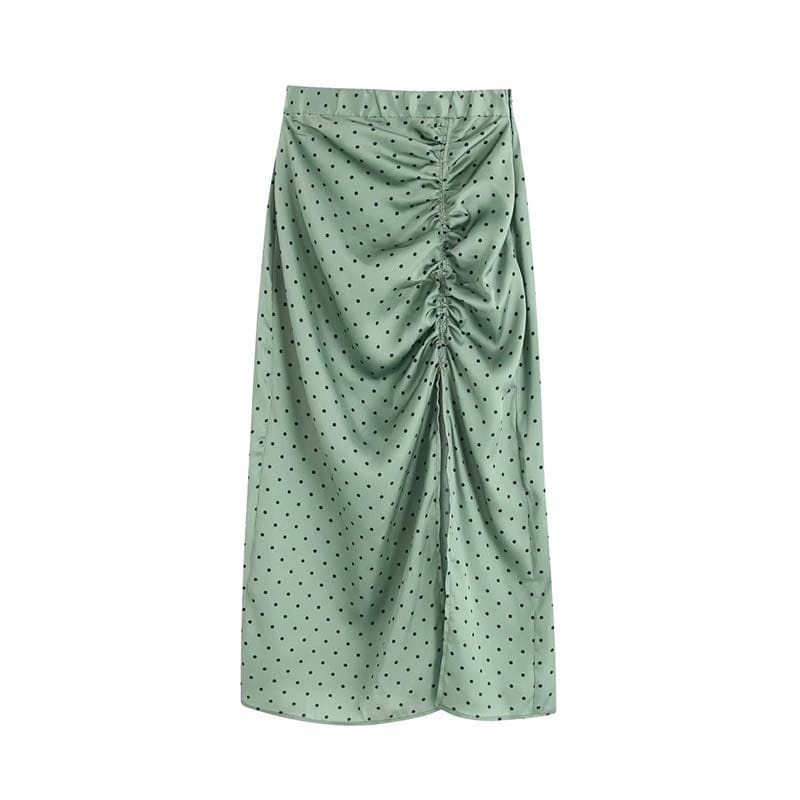 Jupe Vintage Longue Verte