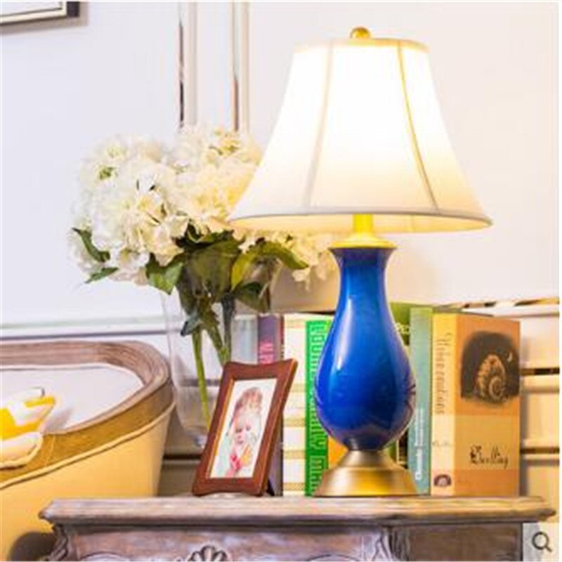 Lampe De Bureau Vintage Bleu