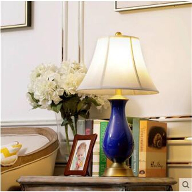 Lampe De Bureau Vintage Bleu