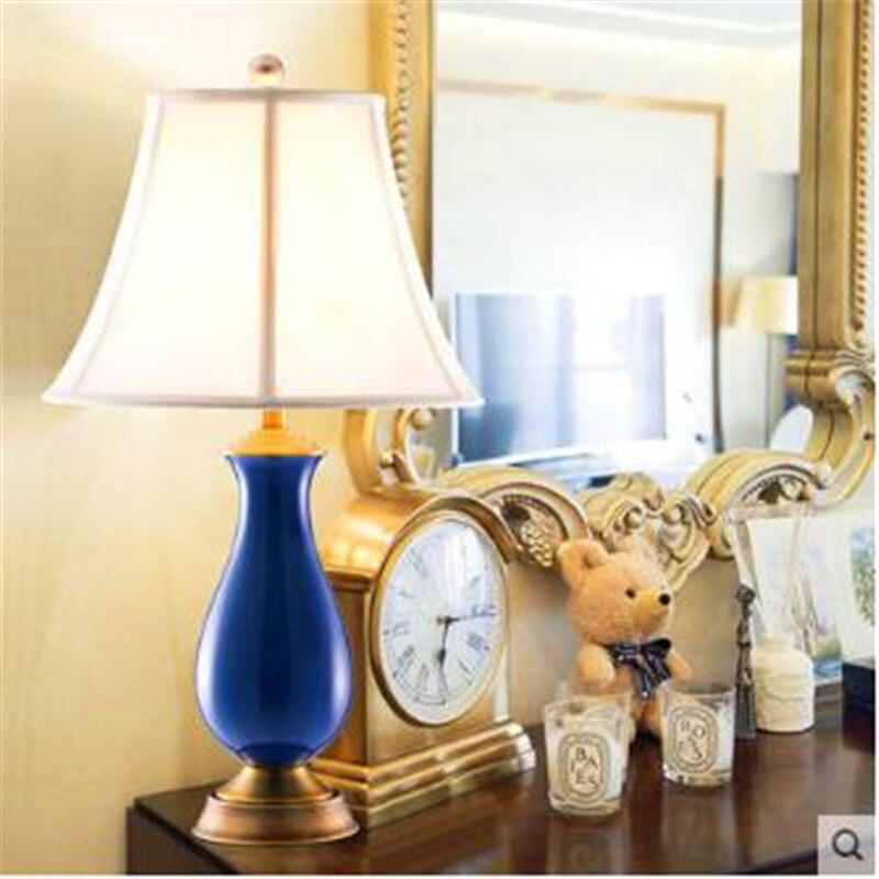 Lampe De Bureau Vintage Bleu