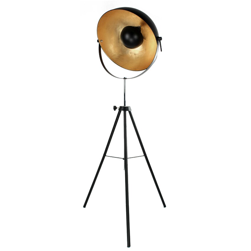 Lampe Sur Trépied Style Industriel Vintage