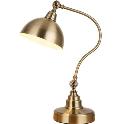 Lampe Vintage Bronze À Poser