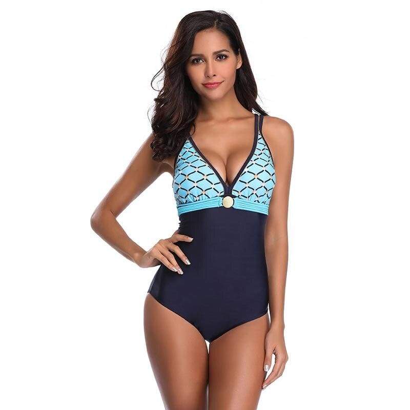Maillot De Bain Vintage Femme Taille Haute