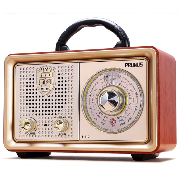 Mini Enceinte Autonome Radio Vintage - Éternel Vintage