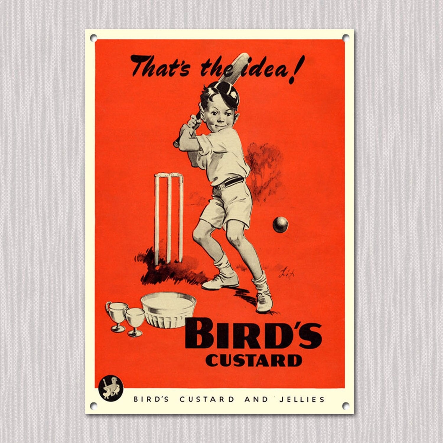 Poster Baseball Vintage