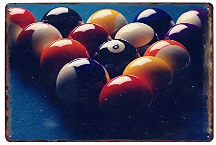 Poster Billard Vintage