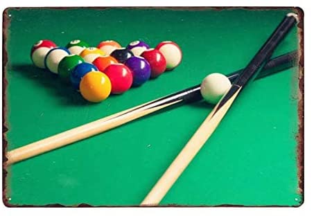 Poster Billard Vintage